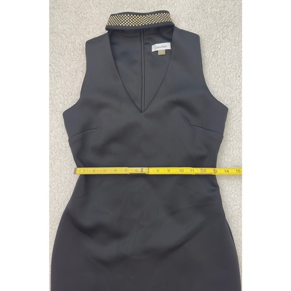 NWOT Calvin Klein Black Midi Dress - Picture 4 of 13